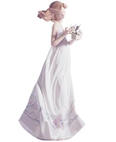 Lladro Collectible Figurine, Butterfly Treasures