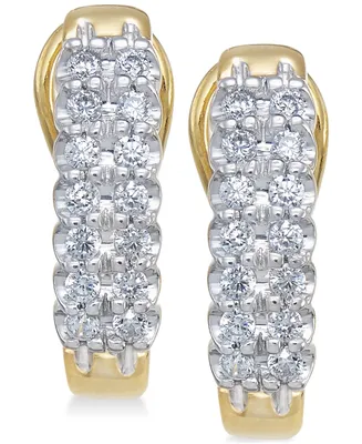 Diamond Hoop Earrings (1/2 ct. t.w.)