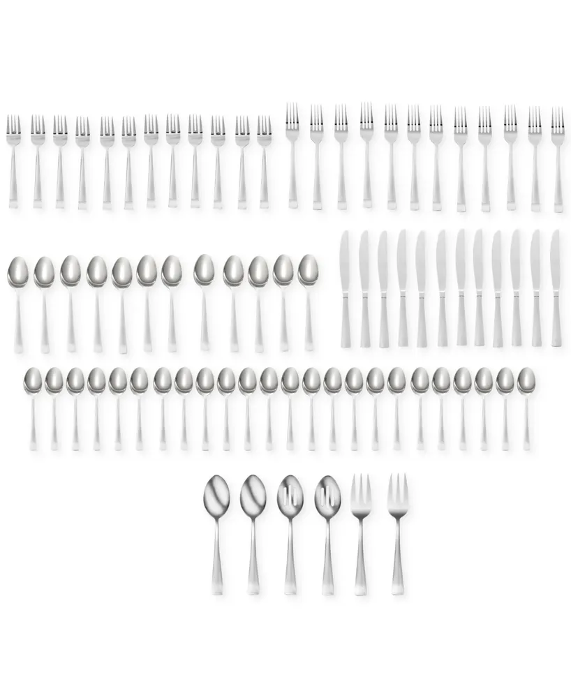 Oneida Avery 78-Pc. Flatware Set, Service for 12, Created for Macy's