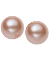 Belle de Mer Cultured Freshwater Pearl Stud Earrings (7mm) 14k Gold