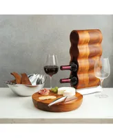 Nambe Harmony Cheese Board with Knife