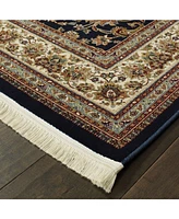Oriental Weavers Masterpiece Rani Navy 5'3" x 7'6" Area Rug