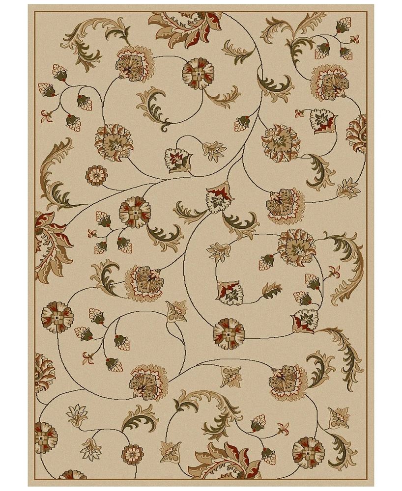 Closeout! Km Home Pesaro Flores 3'3" x 4'11" Area Rug