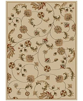 Closeout! Km Home Pesaro Flores 3'3" x 4'11" Area Rug