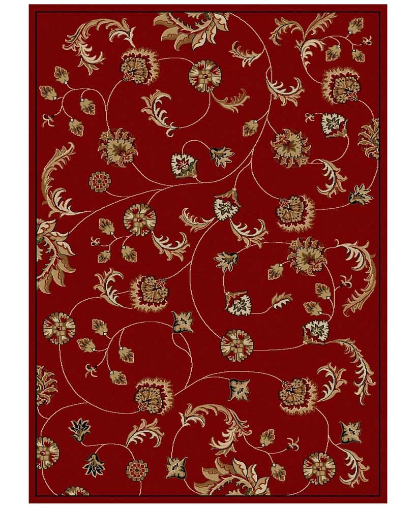 Closeout! Km Home Pesaro Flores 3'3" x 4'11" Area Rug