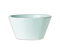 Vietri Lastra White Collection Stacking Cereal Bowl