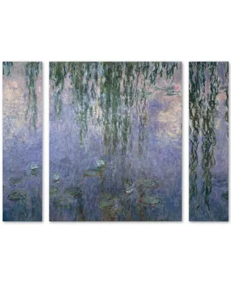 Claude Monet 'Water Lilies Iii 1840-1926' Large Multi