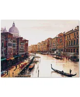 Hava 'Venice' Canvas Art