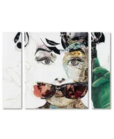 Ines Kouidis 'Audrey' Multi Panel Art Set Large