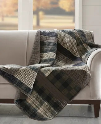 Woolrich Patchwork Quilted Throw, 50" x 70"
