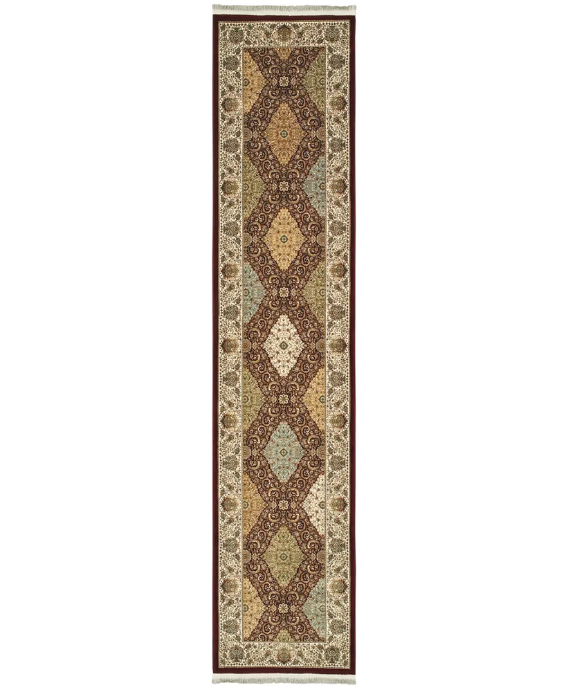 Oriental Weavers Masterpiece Baktiari Red 2'3" x 10' Runner