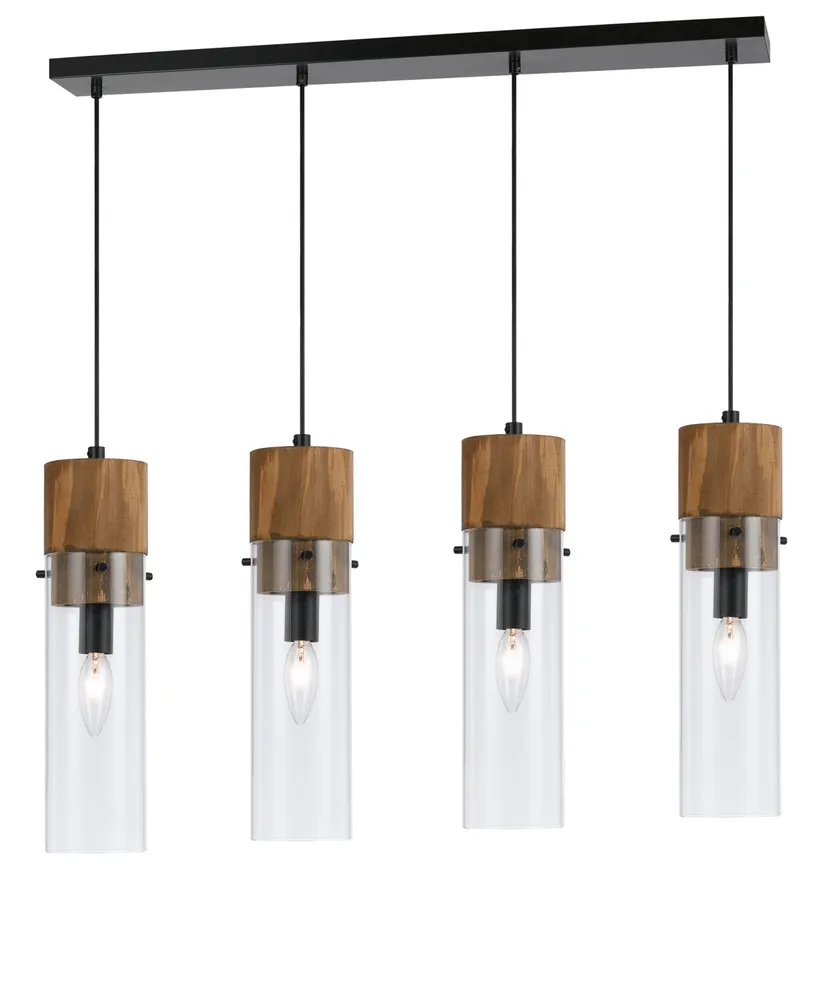 Cal Lighting 4-Light Spheroid Island Pendant