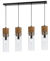 Cal Lighting 4-Light Spheroid Island Pendant