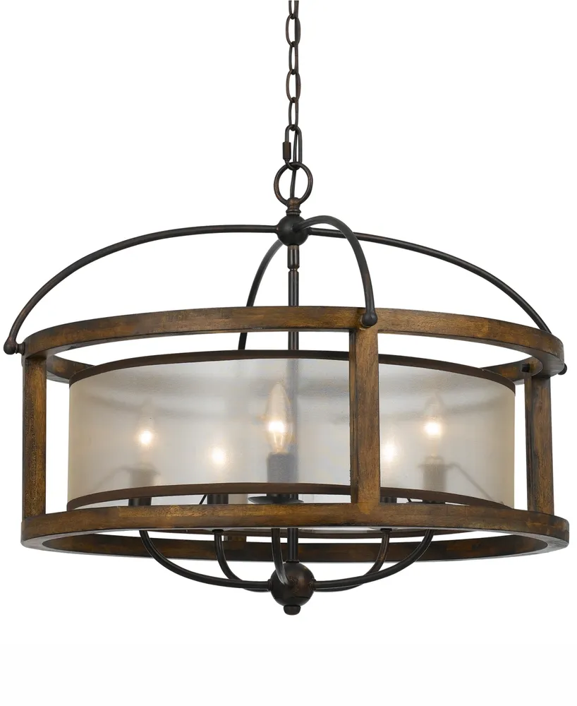 Cal Lighting 5-Light Round Chandelier