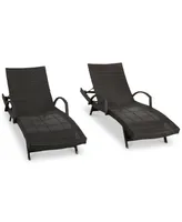 Ventura Outdoor Chaise Lounge (Set Of