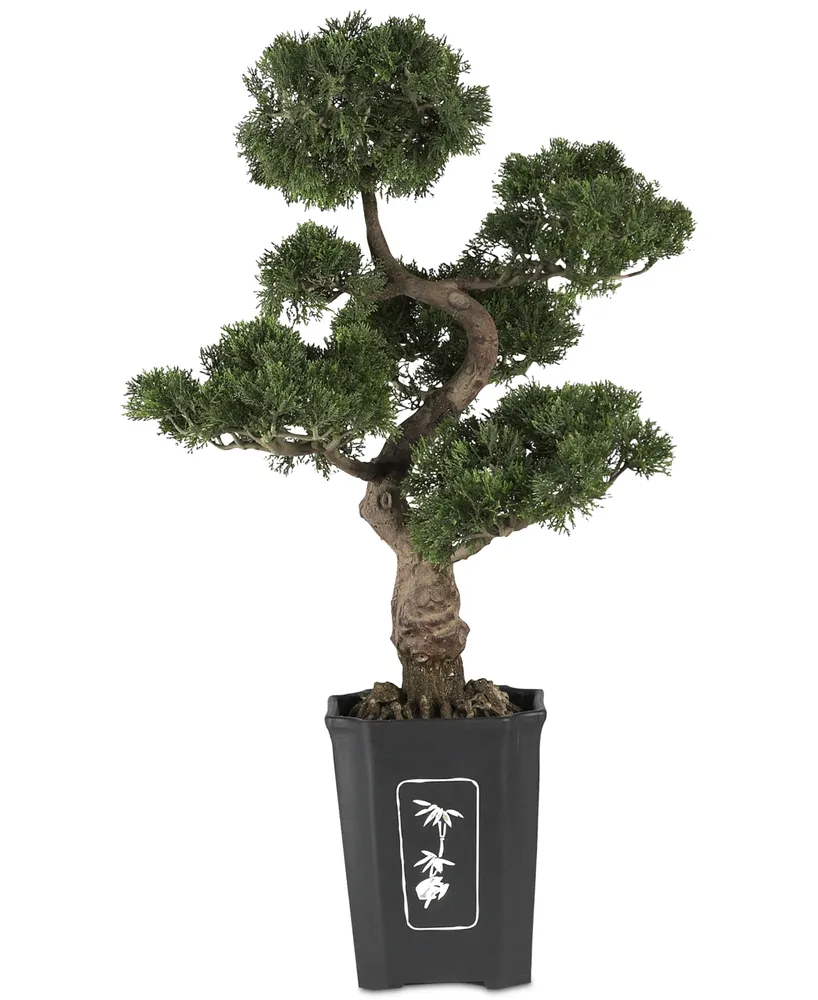 Nearly Natural 36'' Cedar Bonsai Artificial Plant