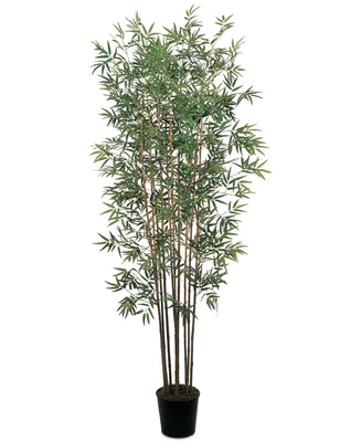 Nearly Natural 6' Artificial Mini Bamboo Tree