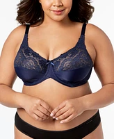 Lilyette by Bali Minimizer Comfort Lace Underwire Bra 428