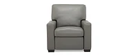 Ennia 36" Leather Pushback Recliner, Created for Macy's