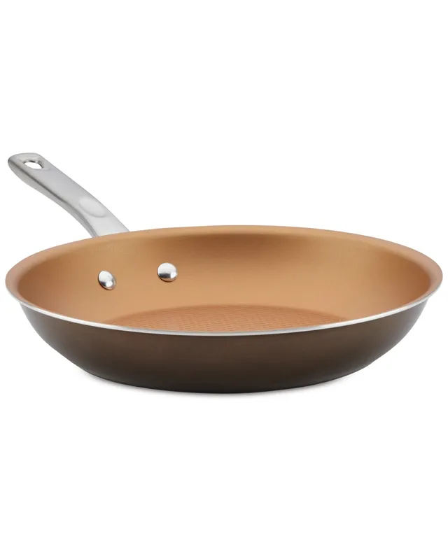 Ayesha Curry 10in. Home Collection Nonstick Skillet Brown Sugar