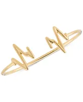 Sarah Chloe Heartbeat Bangle Cuff Bracelet