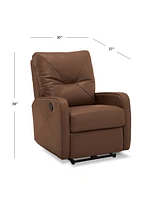 Finchley Leather Power Wallhugger Recliner