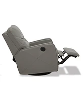 Finchley Leather Power Swivel Glider Recliner