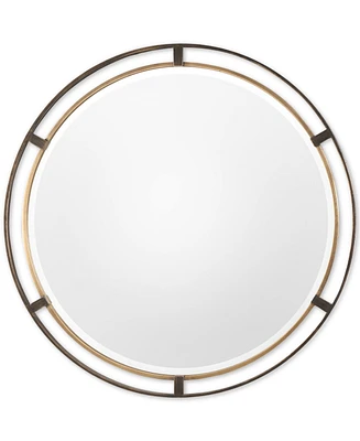 Uttermost Carrizo Bronze Round Mirror