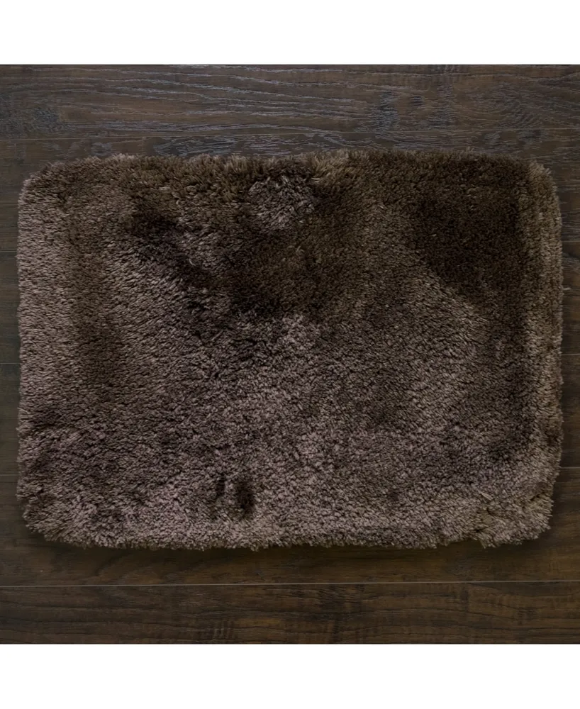 Popular Bath St. Lucia 17" x 24" Faux-Fur Rug