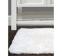 Popular Bath St. Lucia Faux-Fur Bath Rug, 17" x 24"
