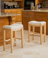 Edley Backless Bar Stool (Set of 2)