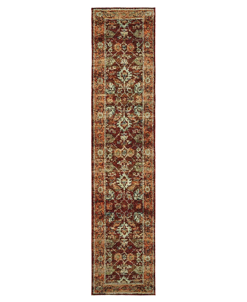 Oriental Weavers Andorra Viva 2'6" x 12' Runner Rug