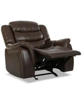 Olyena Faux Leather Glider Recliner