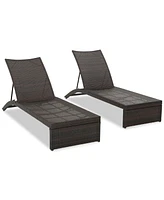 Frati Outdoor Chaise Lounges (Set of 2)