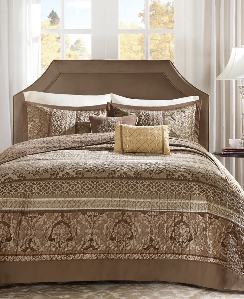 Madison Park Bellagio Quilted 5-Pc. Bedspread Set