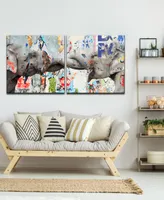 Ready2HangArt 'Saddle Ink Elephant Vi' 2