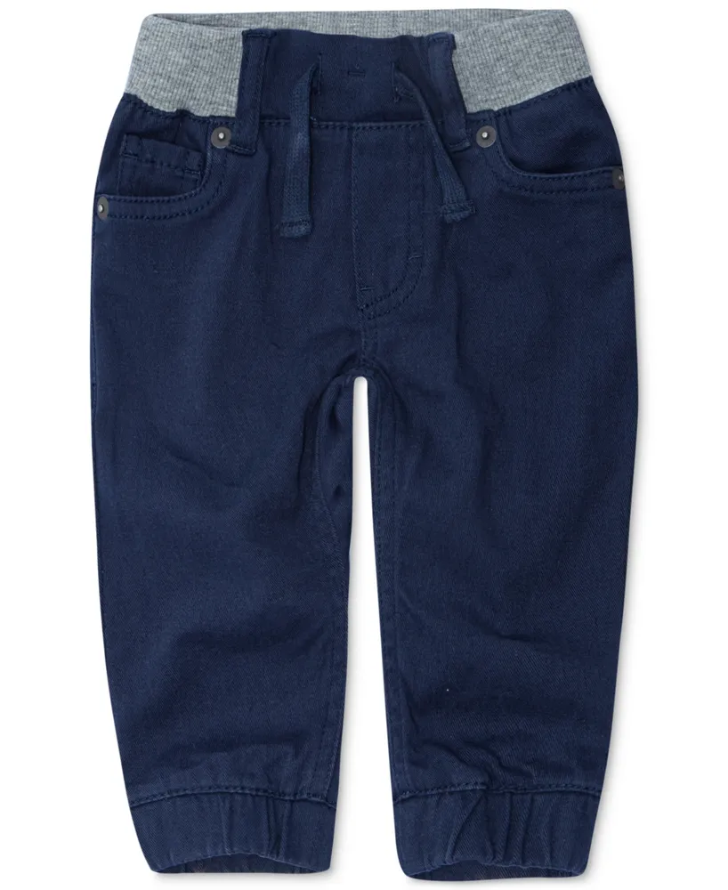 Baby And Toddler Boys Stretch Pull On Jogger Pants