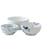 Royal Copenhagen History Mix Bowls, Set of 3