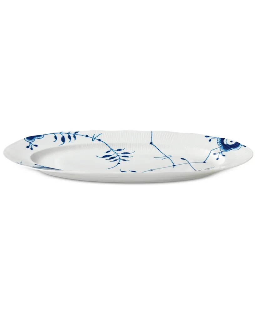 Royal Copenhagen Blue Fluted Mega Fish Platter