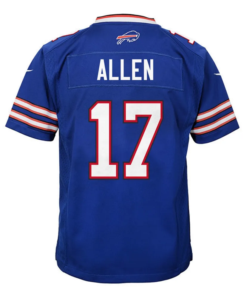 Nike Josh Allen Buffalo Bills Game Jersey, Big Boys (8-20)