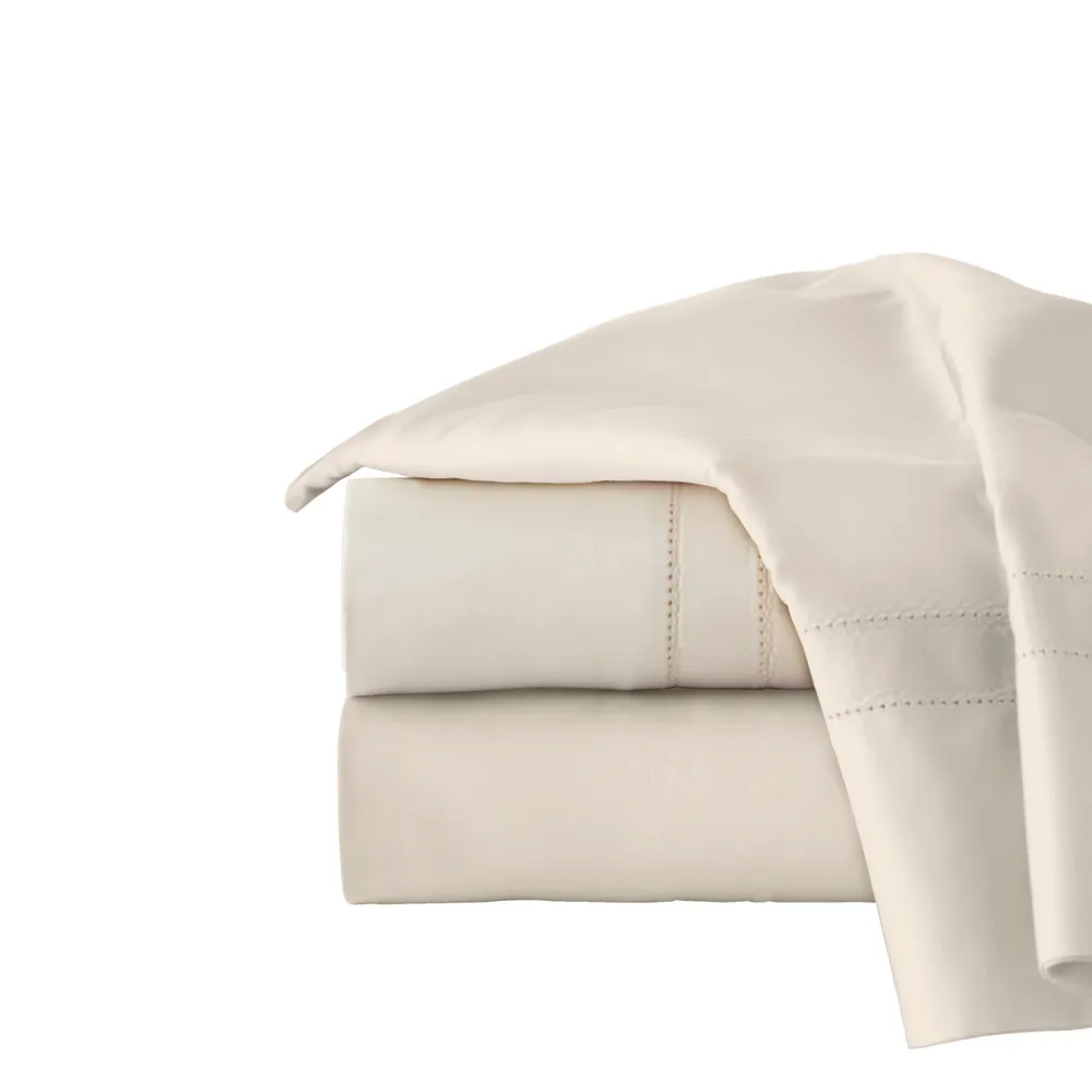 Pointehaven Solid 620 Thread Count Cotton 4-Pc. Sheet Set