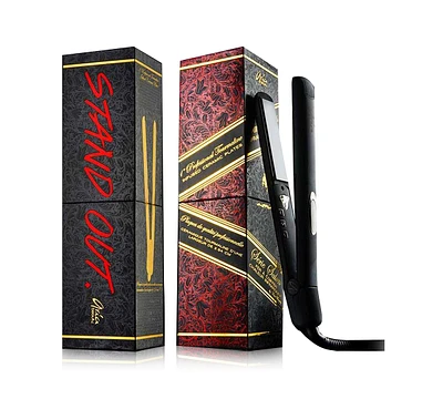 Aria Beauty Tourmaline Infrared Ceramic 1" Flat Iron (Black), from Purebeauty Salon & Spa