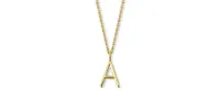 Sarah Chloe Amelia Initial 16" Pendant Necklace in 14K Gold