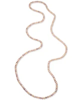 54 inch Belle de Mer Cultured Freshwater Pearl Strand Necklace (7-8mm)