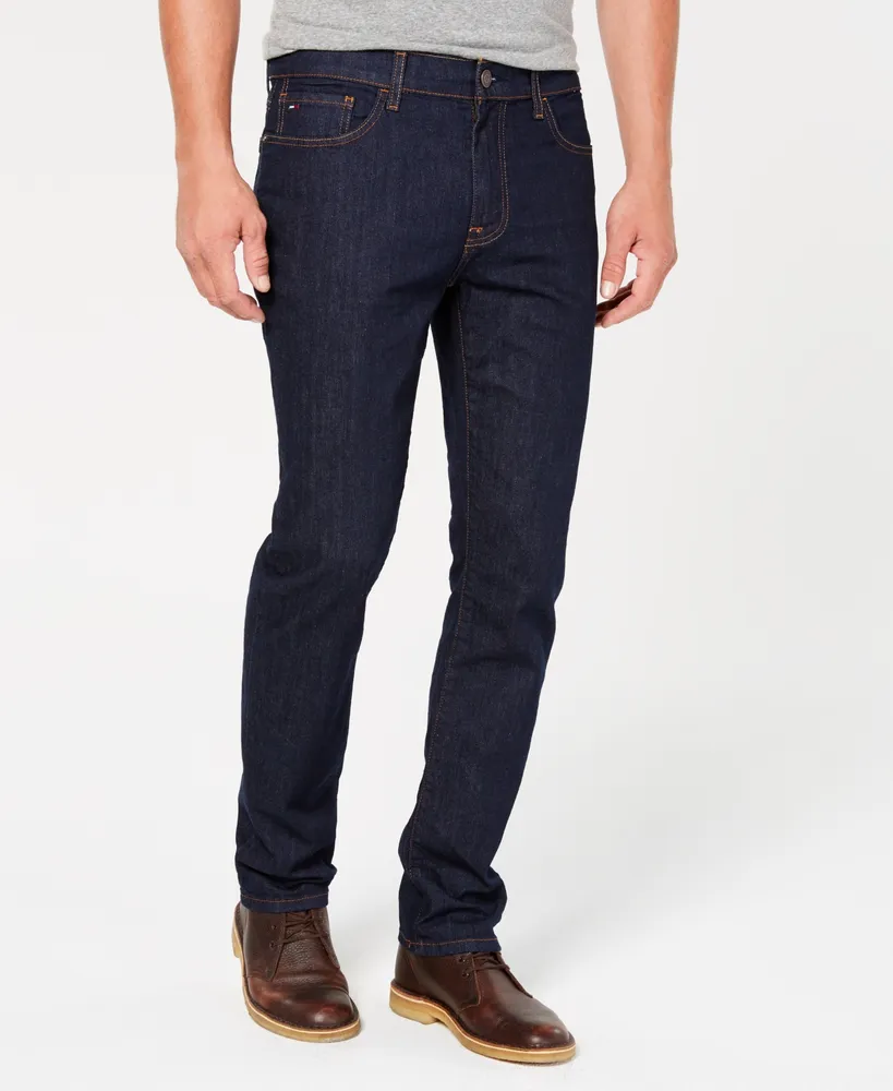 Tommy Hilfiger Men's Straight-Fit Stretch Jeans