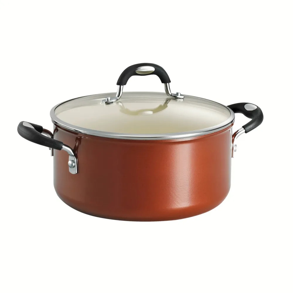 Tramontina Style Ceramica Metallic Copper 5 Qt Covered Dutch Oven