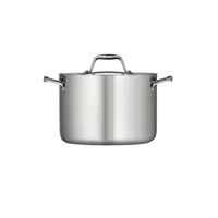 Tramontina Gourmet Tri-Ply Clad 8 Qt Covered Stock Pot