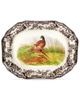 Spode Woodland Pheasant Octogonal Platter