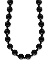 Effy Onyx (4 & 10mm) Bead 20" Statement Necklace