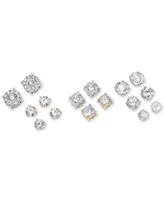 Diamond Stud Earrings (3 ct. t.w.) in 14k White Gold